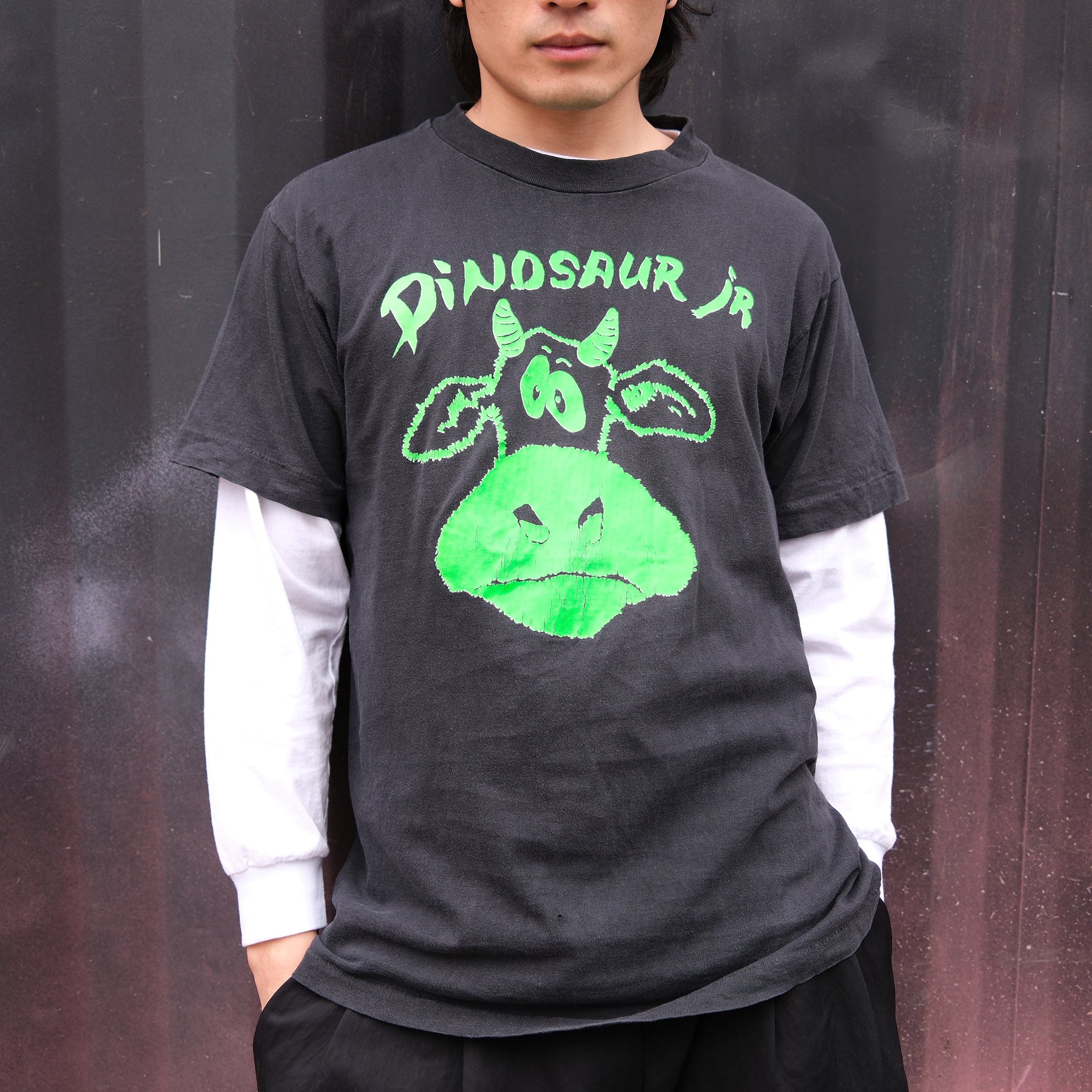90s Dinosaur Jr. シングルステッチ Tシャツ ヴィンテージ EARLY 90S DINOSAUR JR T-SHIRT – JERKS™