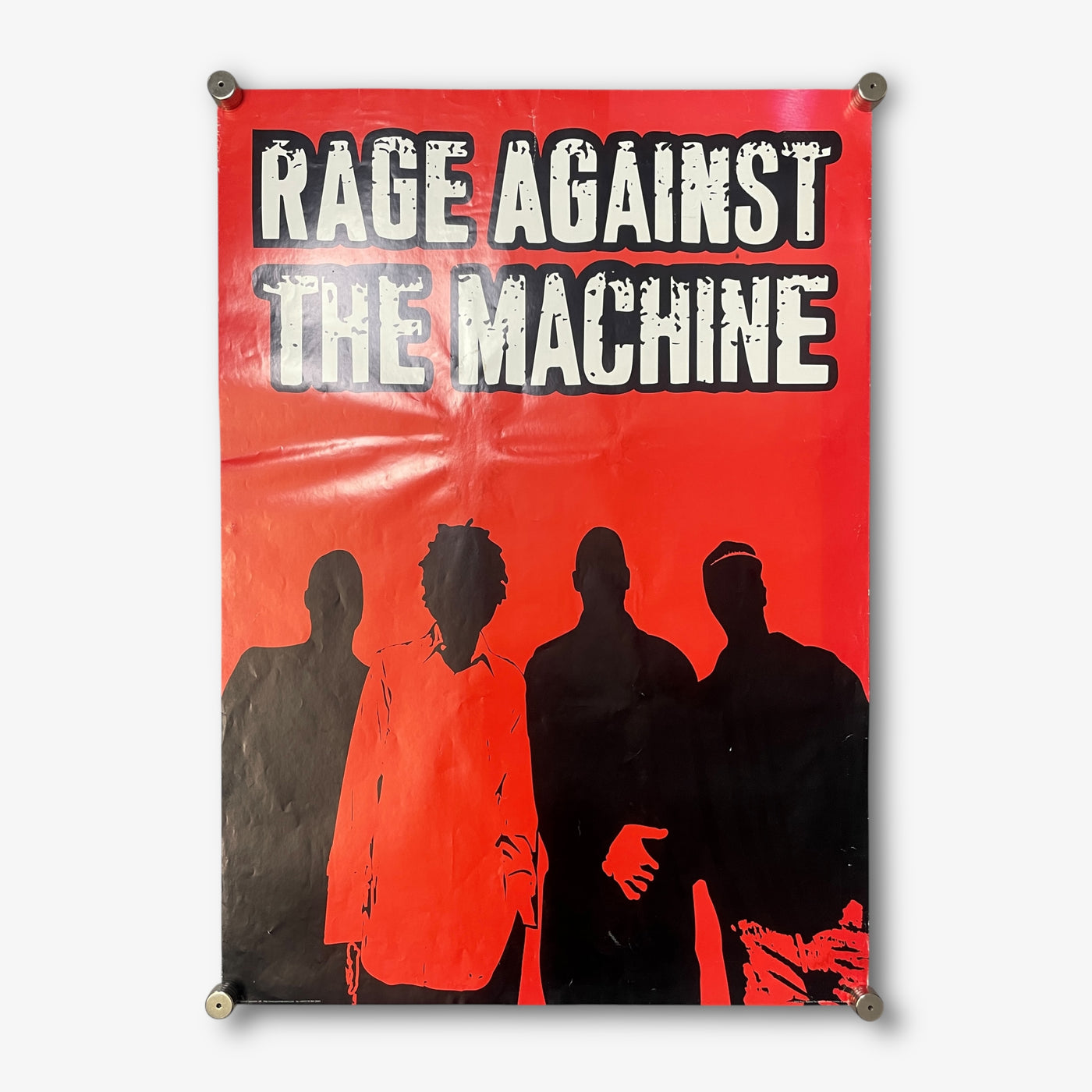 2000 RAGE AGAINST THE MACHINE POSTER