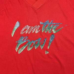 80S I AM THE BOSS T-SHIRT