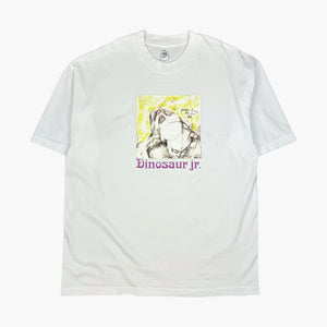 DINOSAUR JR. YLAOM WHITE T-SHIRT