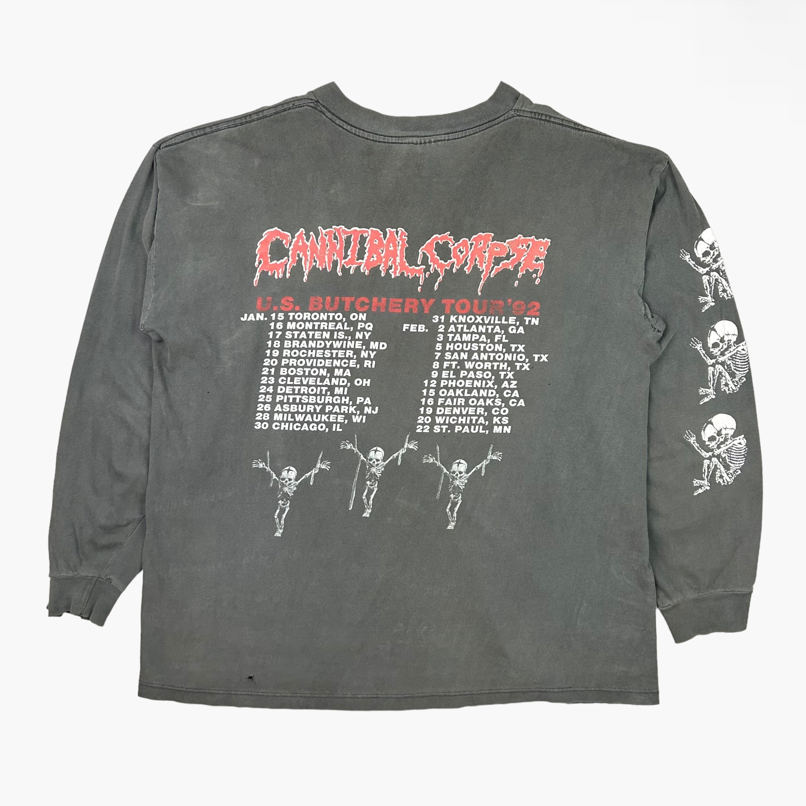 1992 CANNIBAL CORPSE LONG SLEEVE – JERKS™