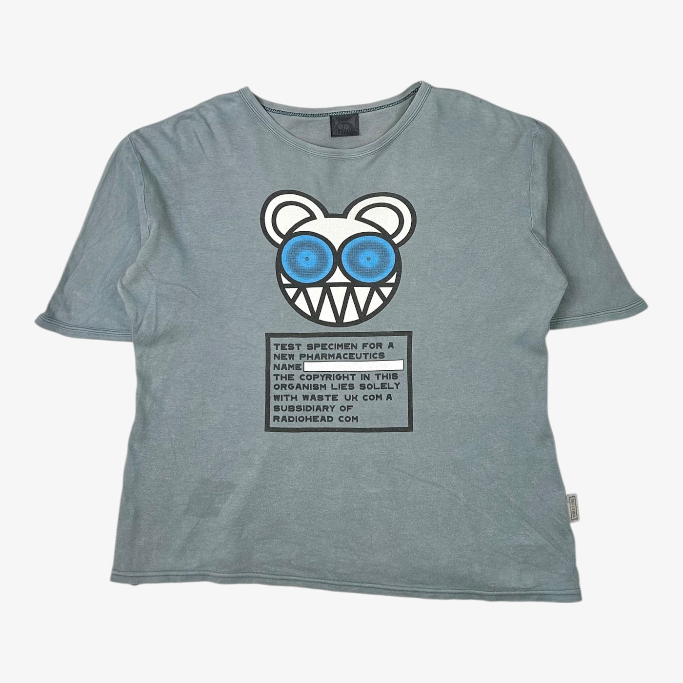 The Salvages TシャツRadiohead 2001 RADIOHEAD T-SHIRT – JERKS™