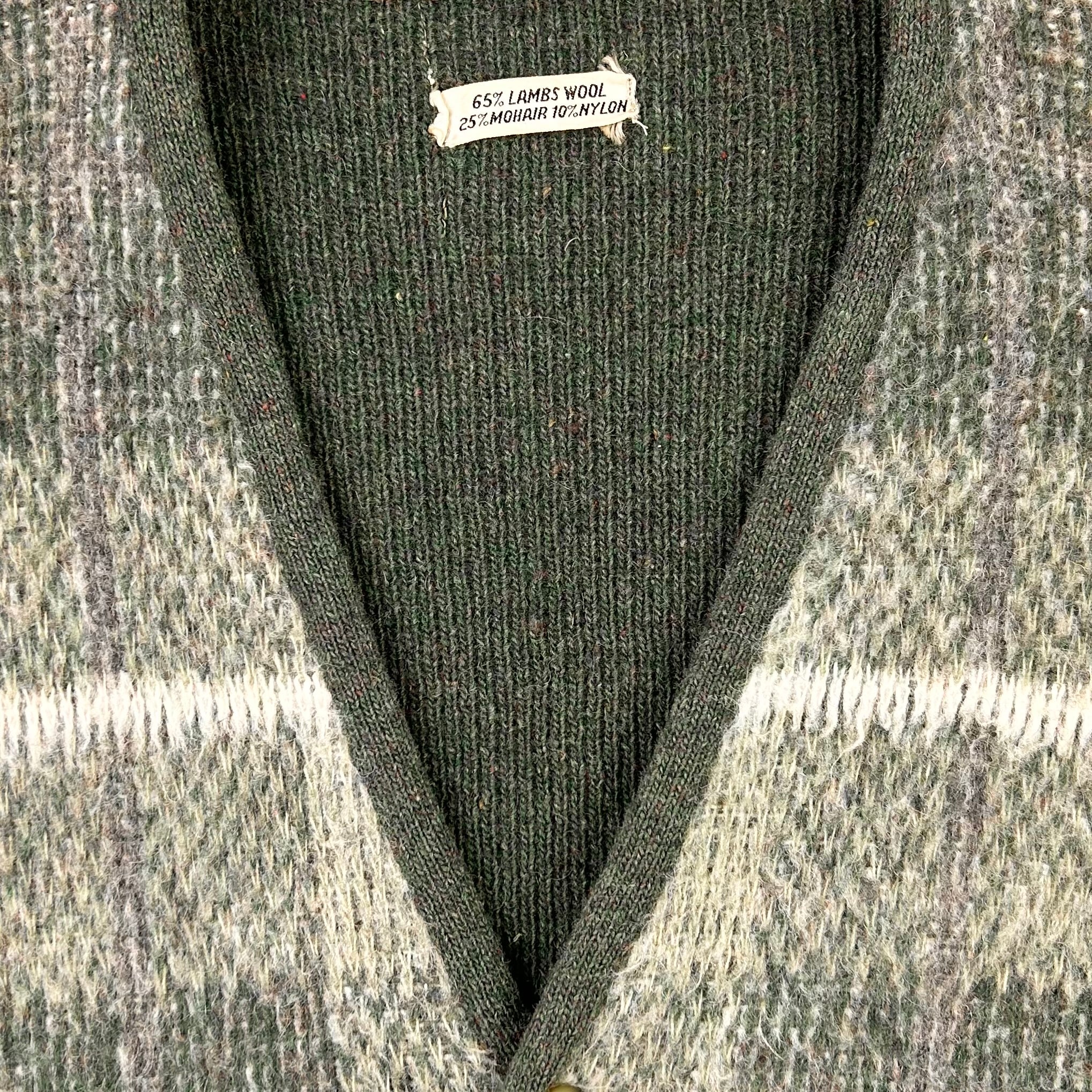 即完売　COOTIE Mohair Cardigan Smoke Green 即完売COOTIE Mohair Cardigan Smoke Green