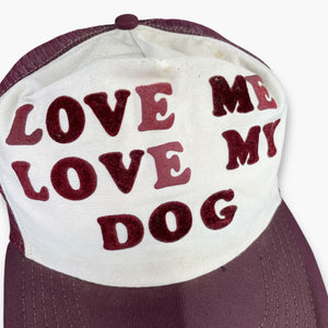 80S LOVE MY DOG CAP