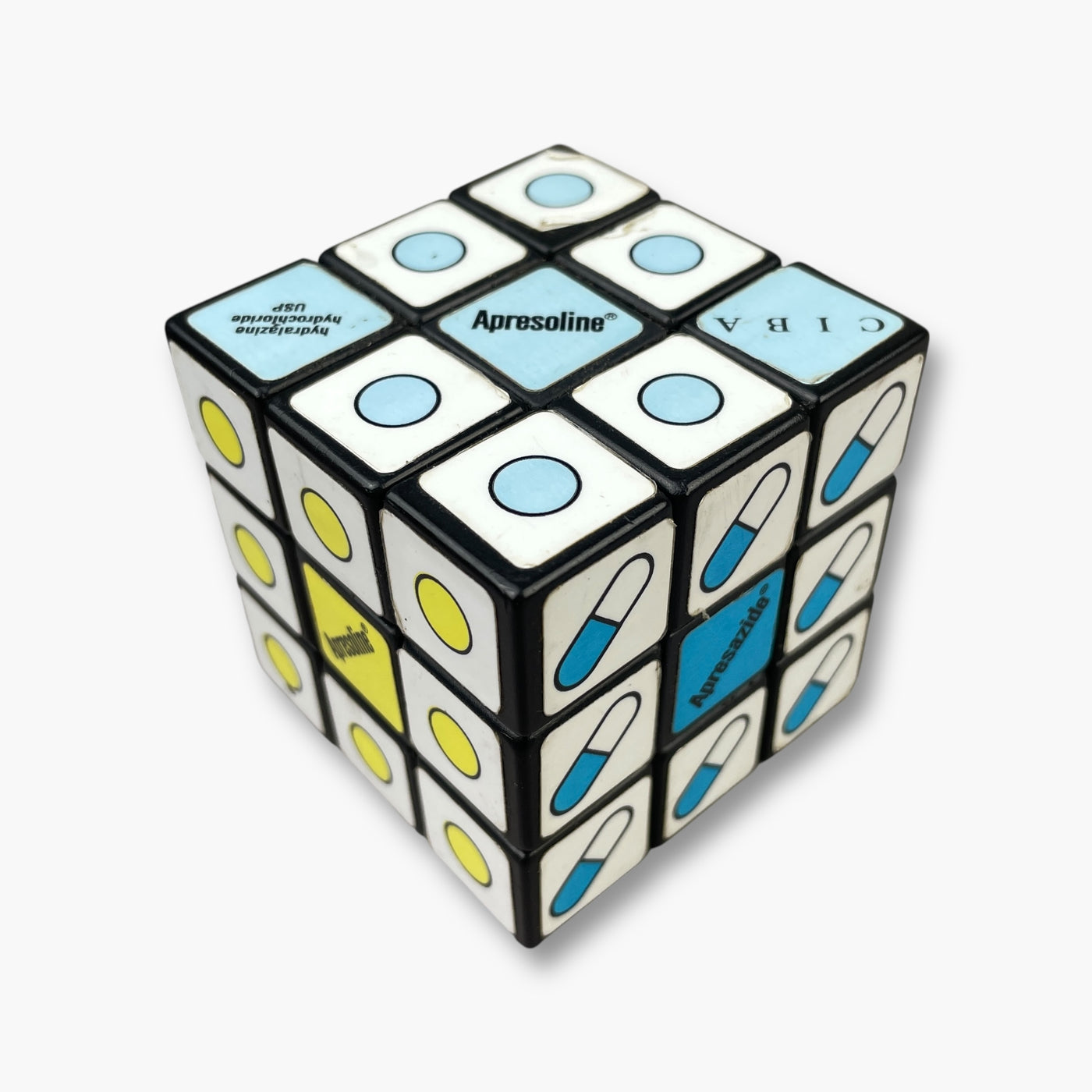 90S CIBA INC. RUBIKS CUBE
