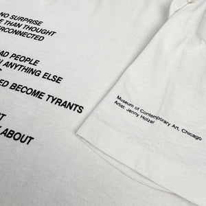 EARLY 90S JENNY HOLZER T-SHIRT
