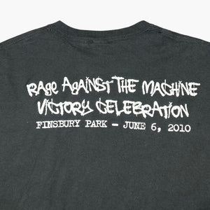 2010 RAGE AGAINST THE MACHINE T-SHIRT