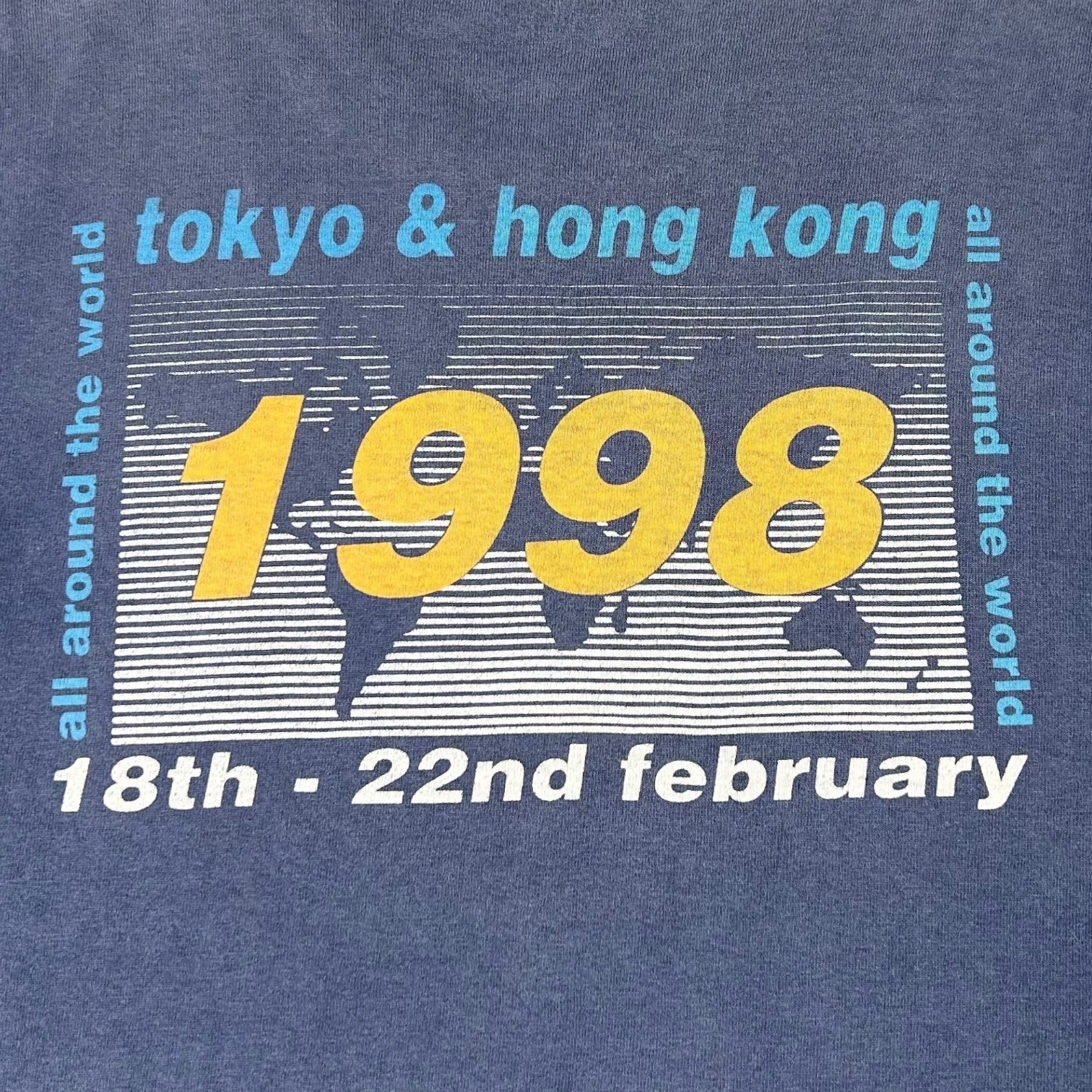 Oasis ツアーTシャツ　1998 tokyo＆hong kong 140cm 1998 OASIS T-SHIRT – JERKS™