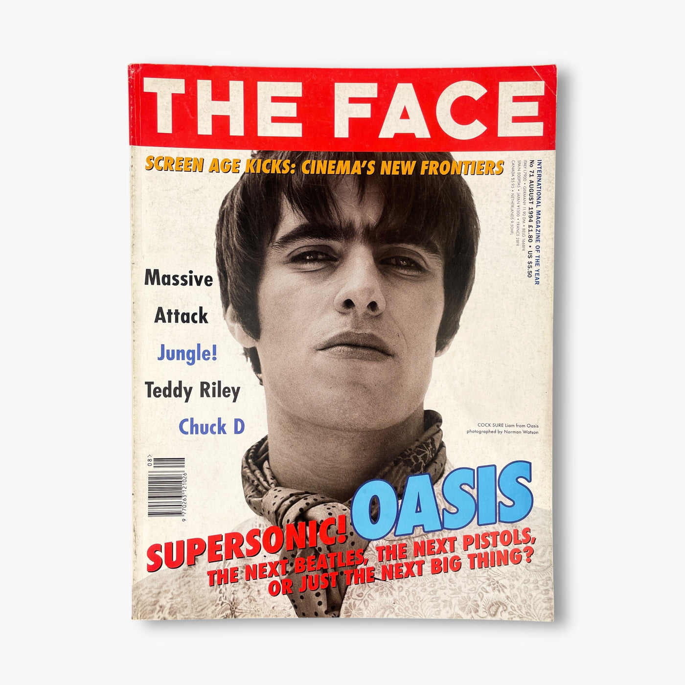 1994 THE FACE AUGUST ISSUE