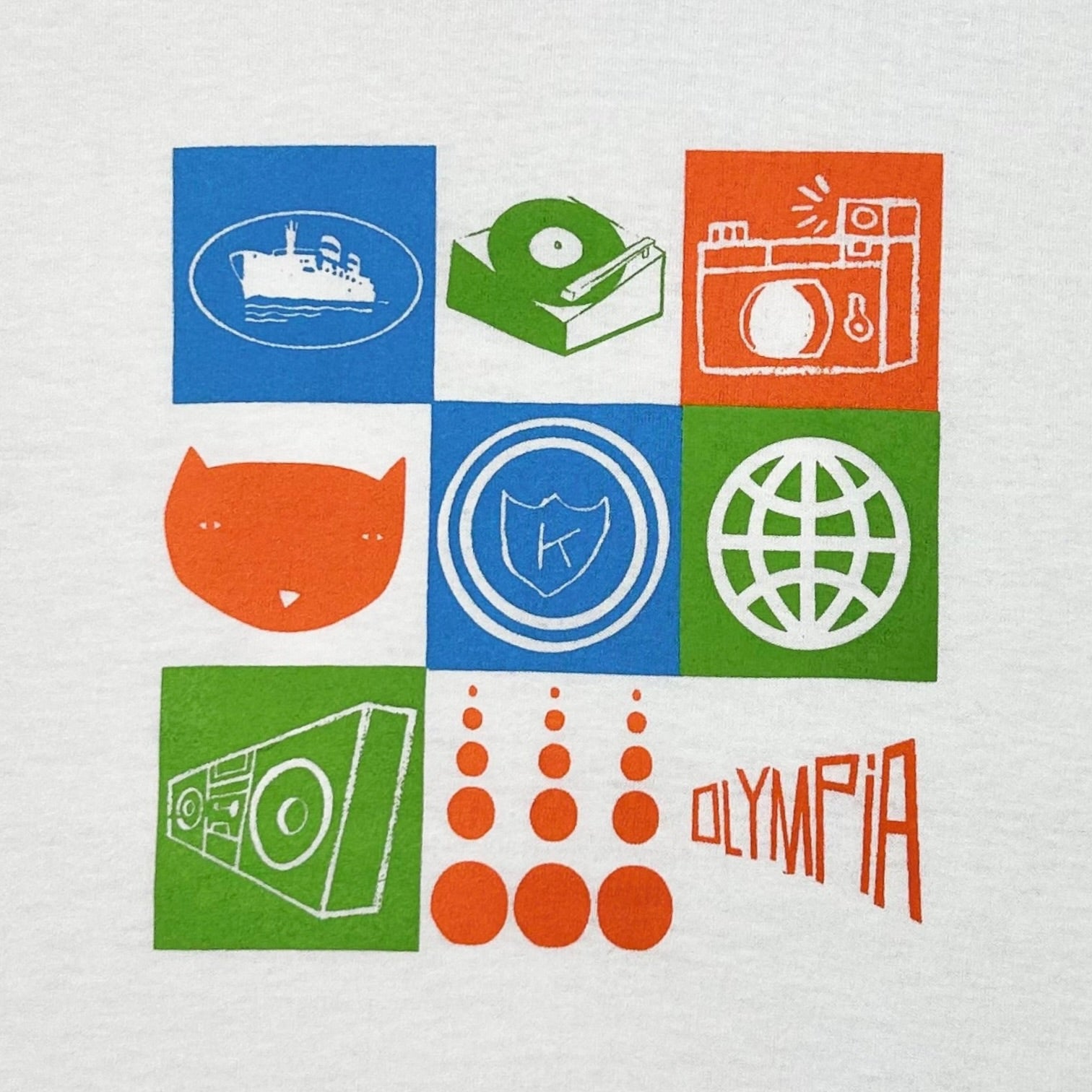 90's K Records Tシャツ LATE 1990S K RECORDS T-SHIRT