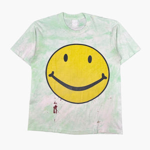 EARLY 90S SMILEY TIE-DYE T-SHIRT