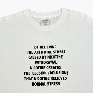 EARLY 00S NICOTINE WITHDRAWAL T-SHIRT