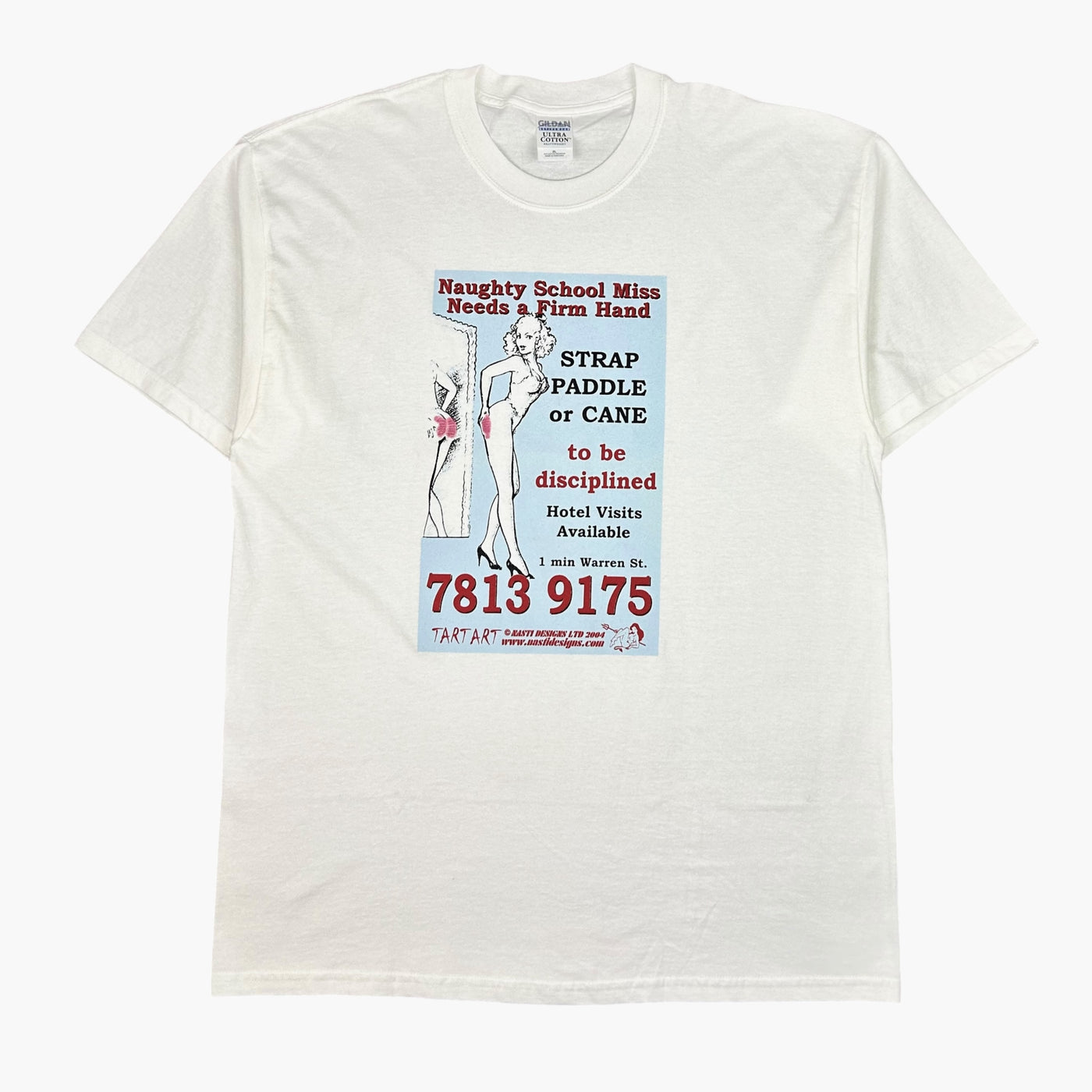 2004 NAUGHTY SCHOOL MISS T-SHIRT