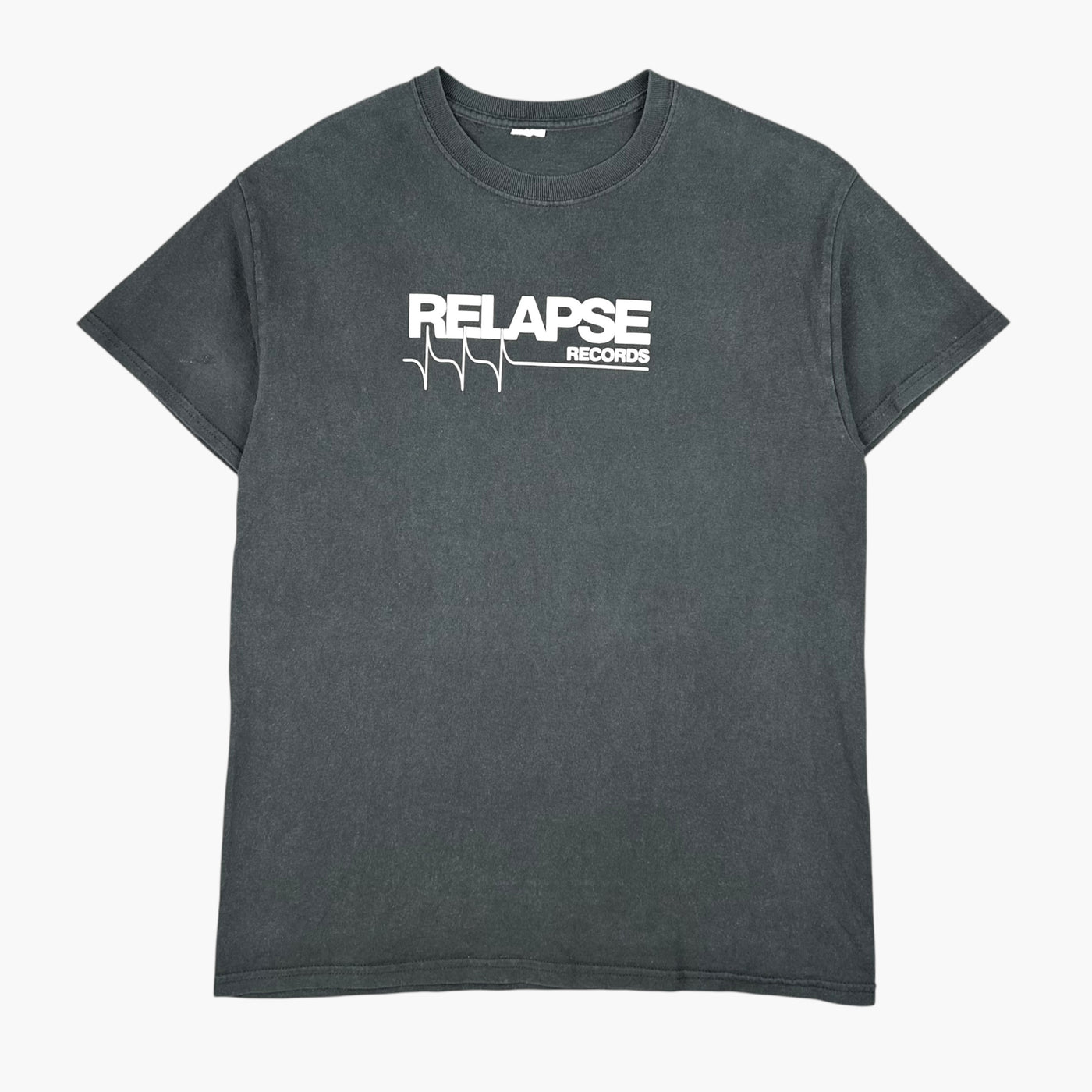 LATE 00S RELAPSE RECORDS T-SHIRT