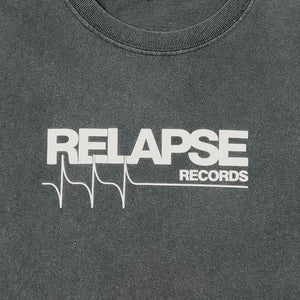 LATE 00S RELAPSE RECORDS T-SHIRT