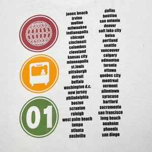 2001 BLINK 182 T-SHIRT