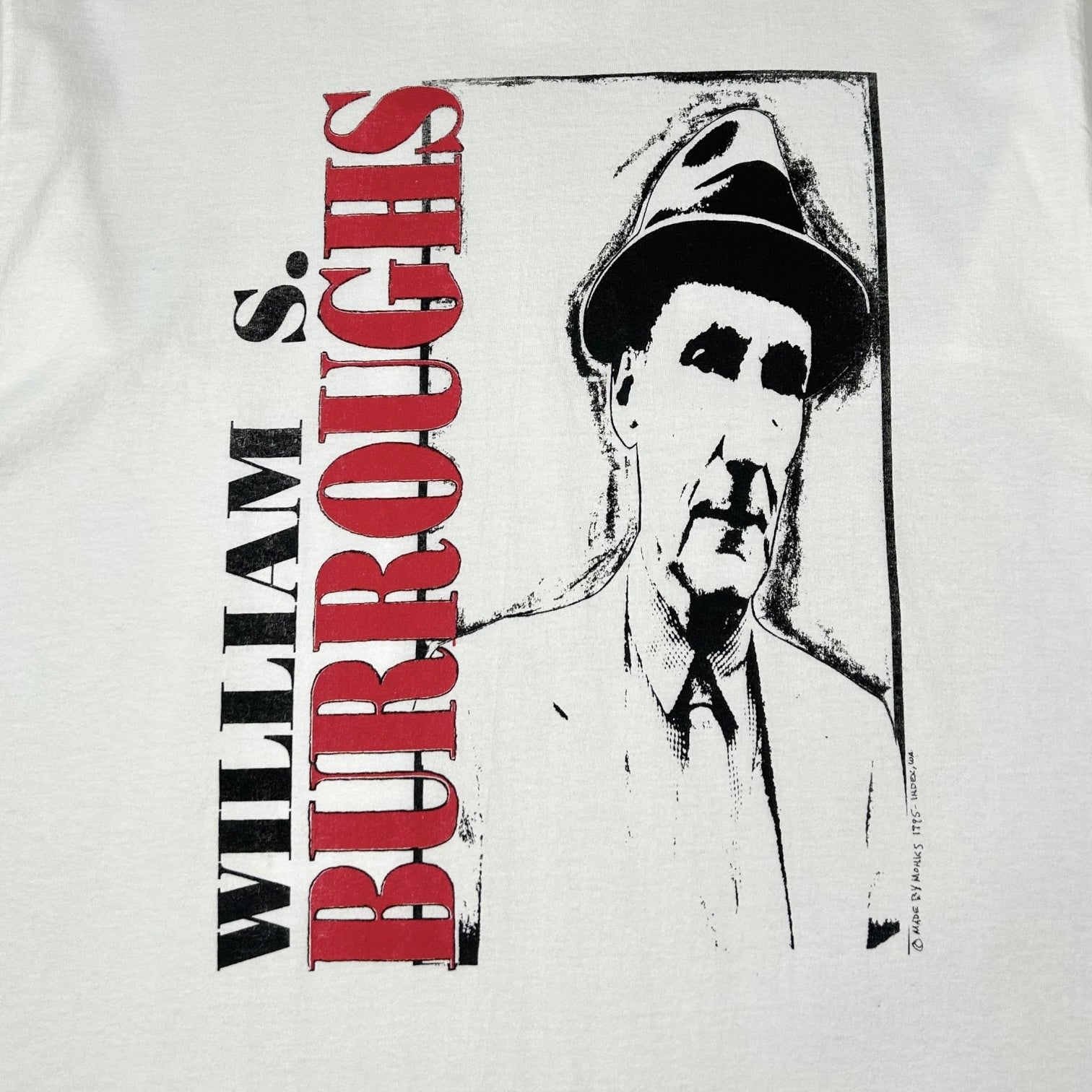 1995 WILLIAM S. BURROUGHS T-SHIRT – JERKS™