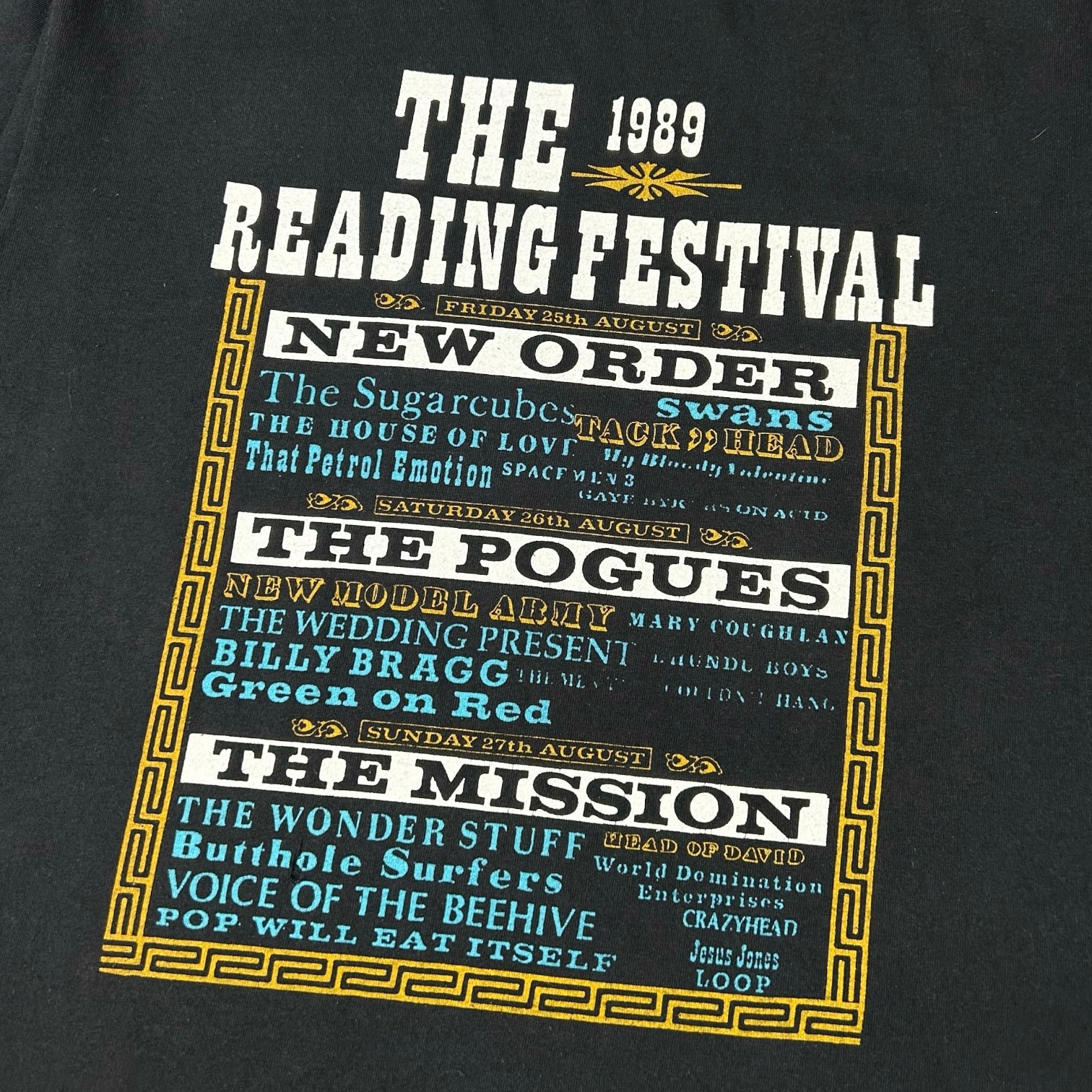 1989 READING FESTIVAL T-SHIRT – JERKS™