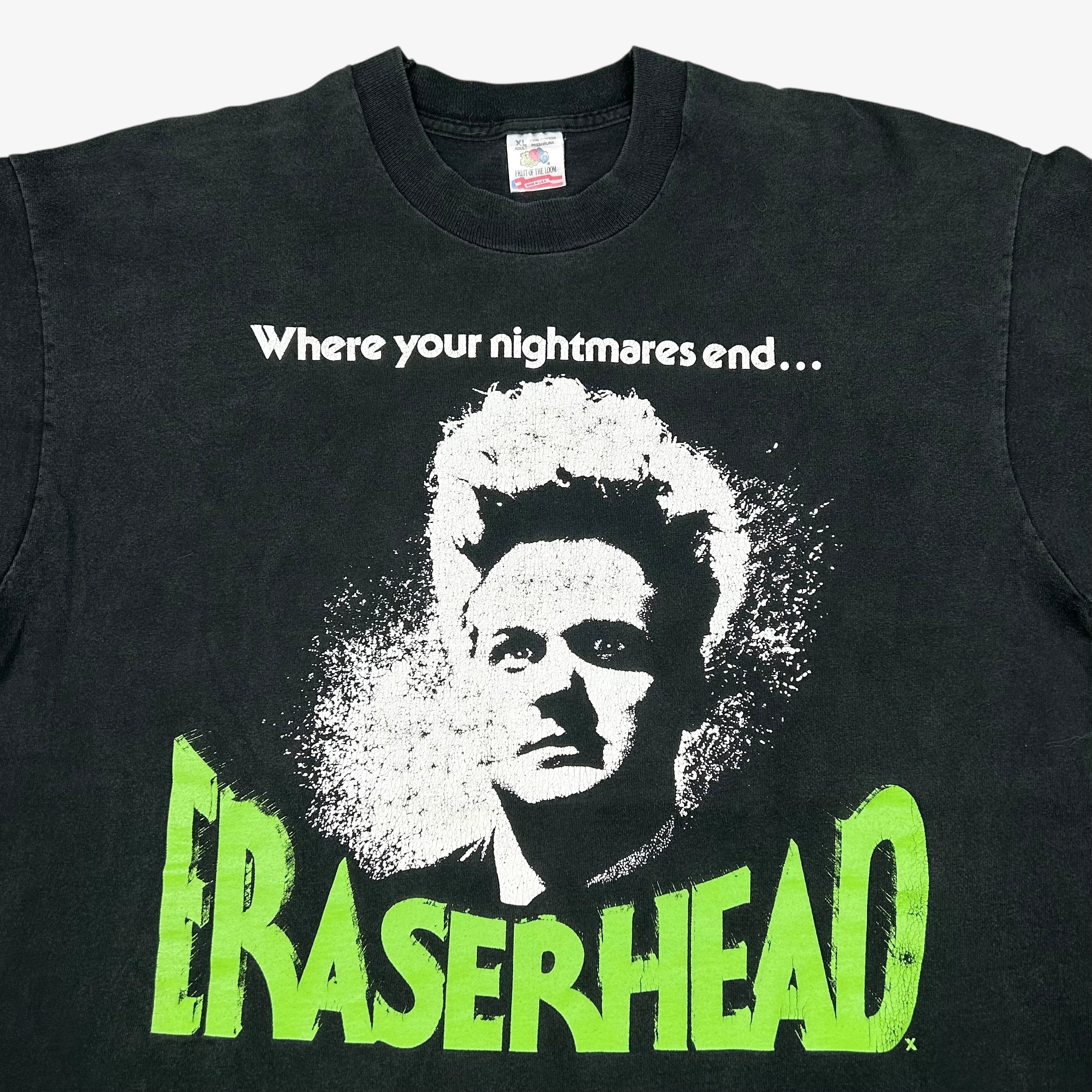 トップス Eraserhead EARLY 90S ERASERHEAD T-SHIRT – JERKS™