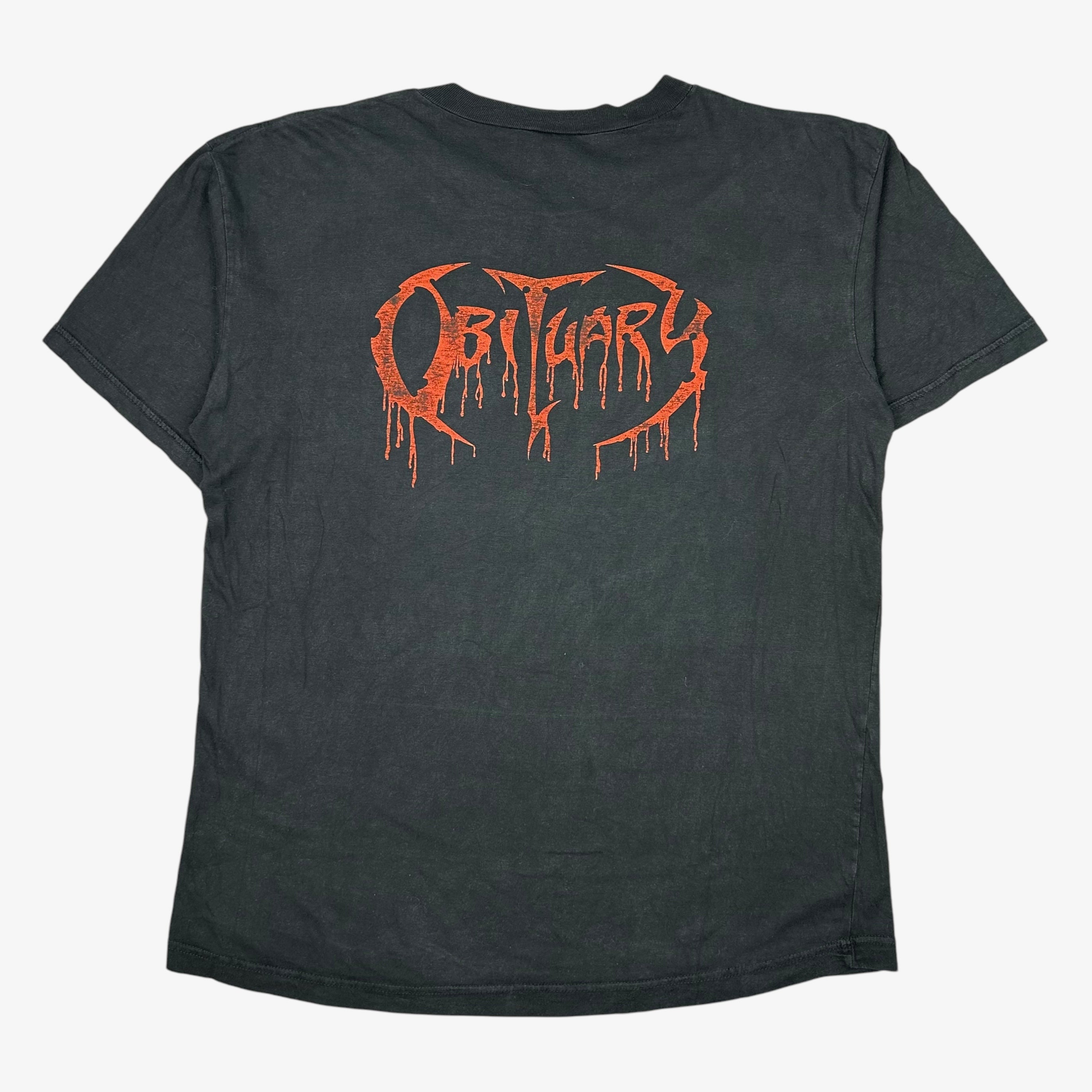 韓国 ファッション通販 90s OBITUARY T-SHIRT – JERKS™ トップス