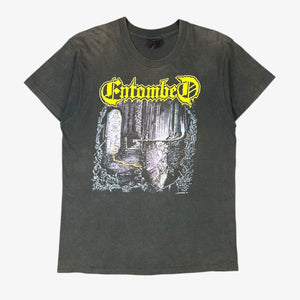 Entombed 1990 CLANDESTINE Tシャツ L 正規品 1990 ENTOMBED T-SHIRT – JERKS™