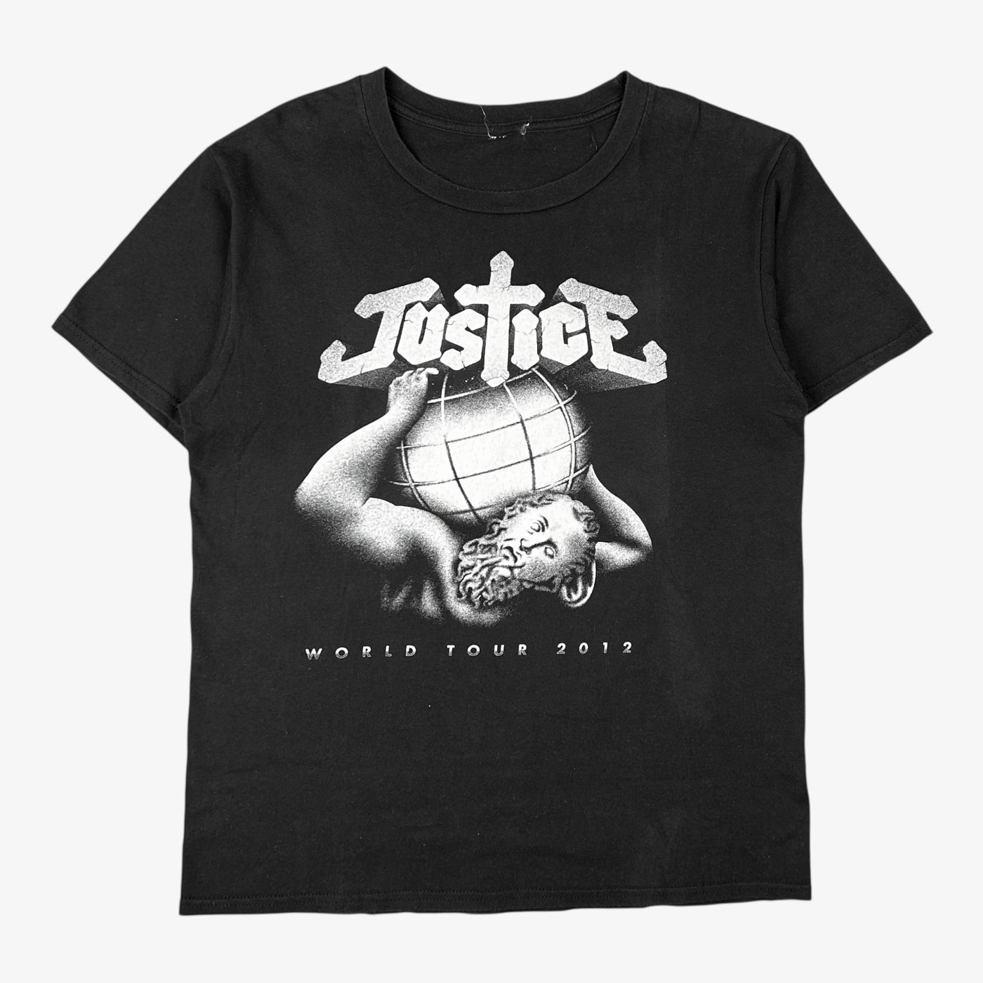 レア！　Justice world tour '12 Tシャツ　ジャスティス 2012 JUSTICE T-SHIRT – JERKS™
