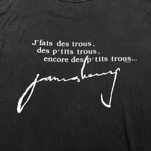 LATE 90S SERGE GAINSBOURG T-SHIRT