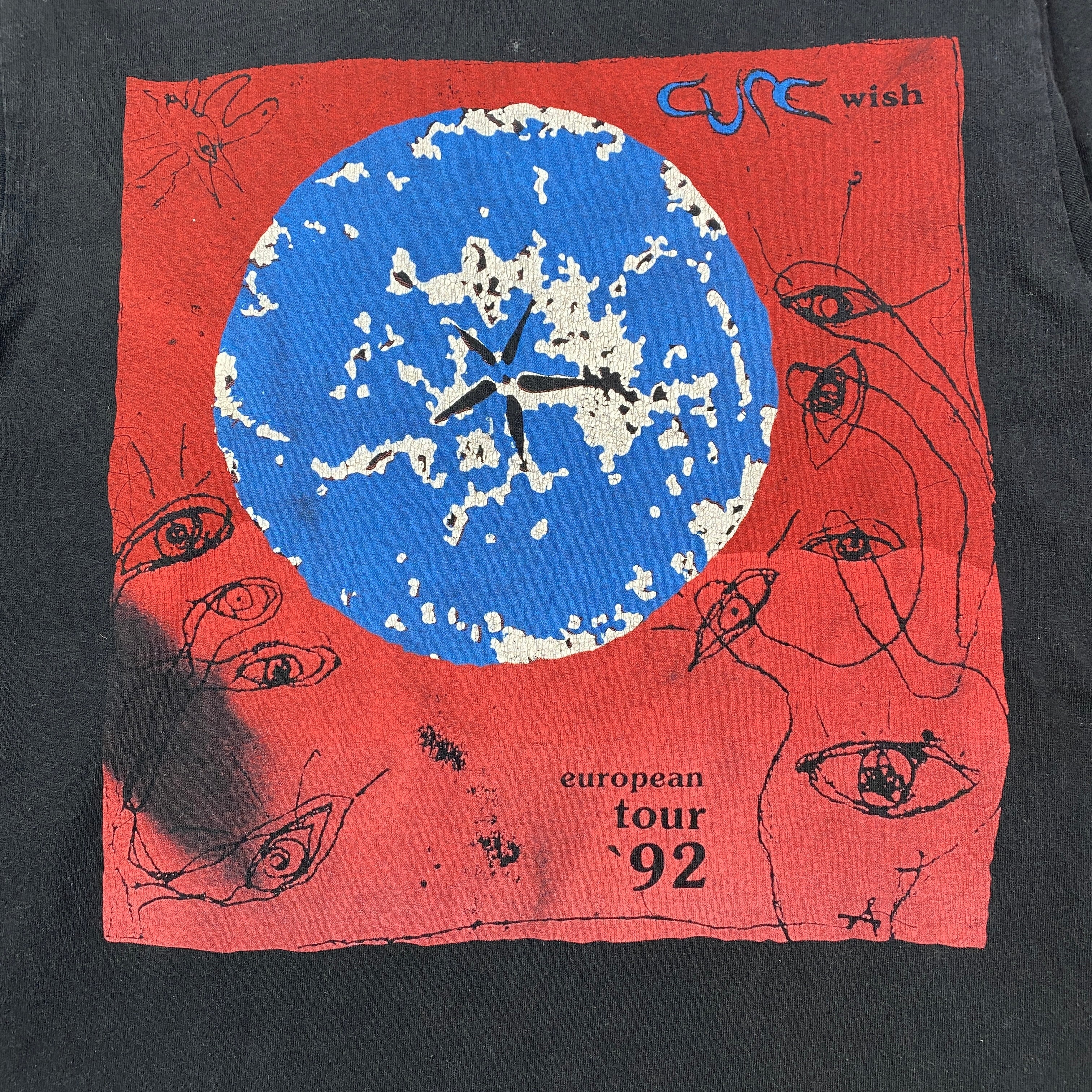 【希少Lサイズ】 THE CURE Wish Tour 長袖 ロンT 1992 THE CURE LONG SLEEVE – JERKS™