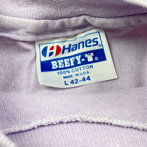 EARLY 90S HANES LILAC BLANK T-SHIRT
