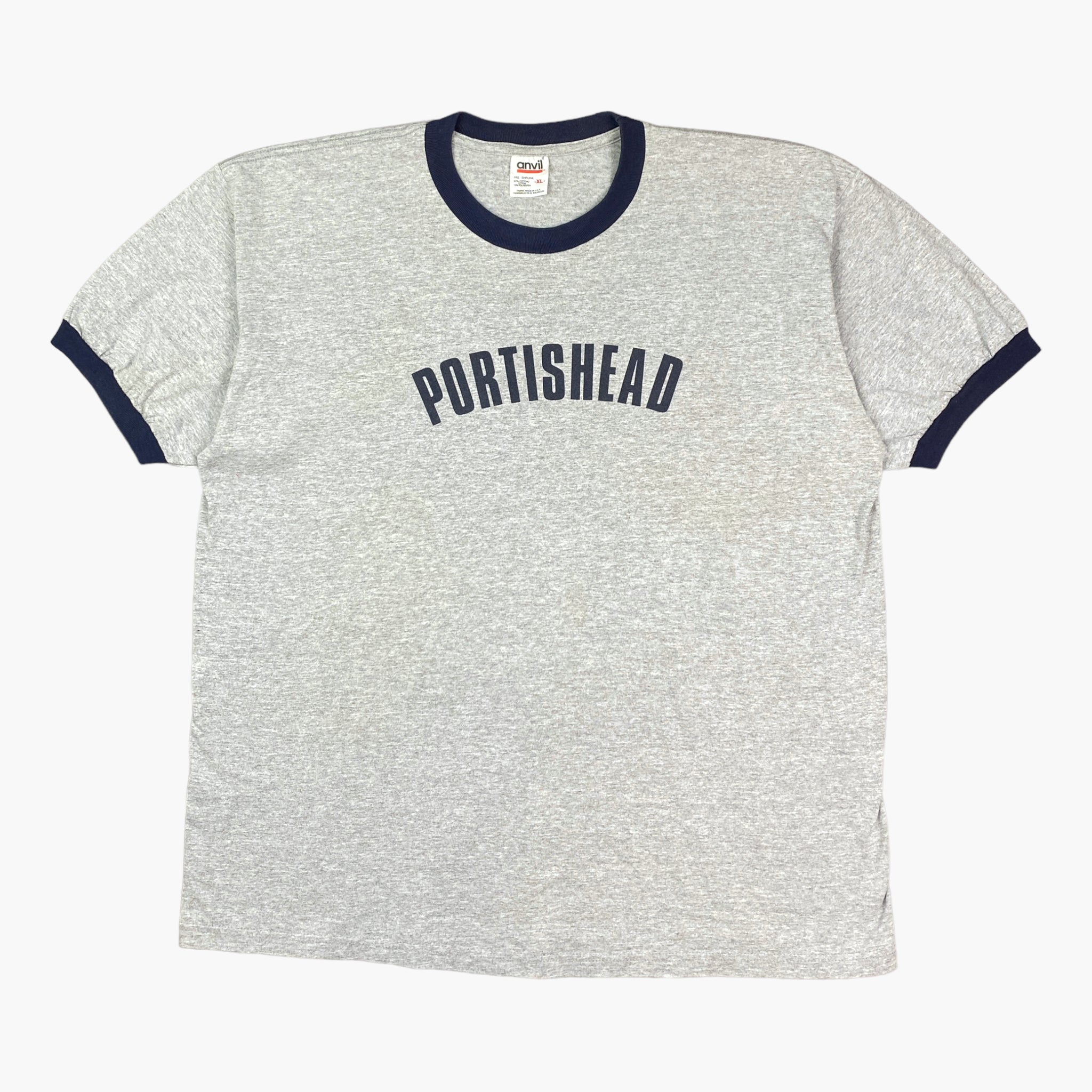 Special 90s Vintage PORTISHEAD リンガーTシャツ Vintage 90's Portishead T-Shirt – Mills Vintage USA