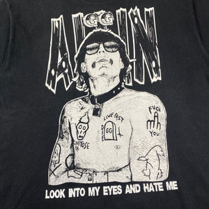 EARLY 00S GG ALLIN T-SHIRT