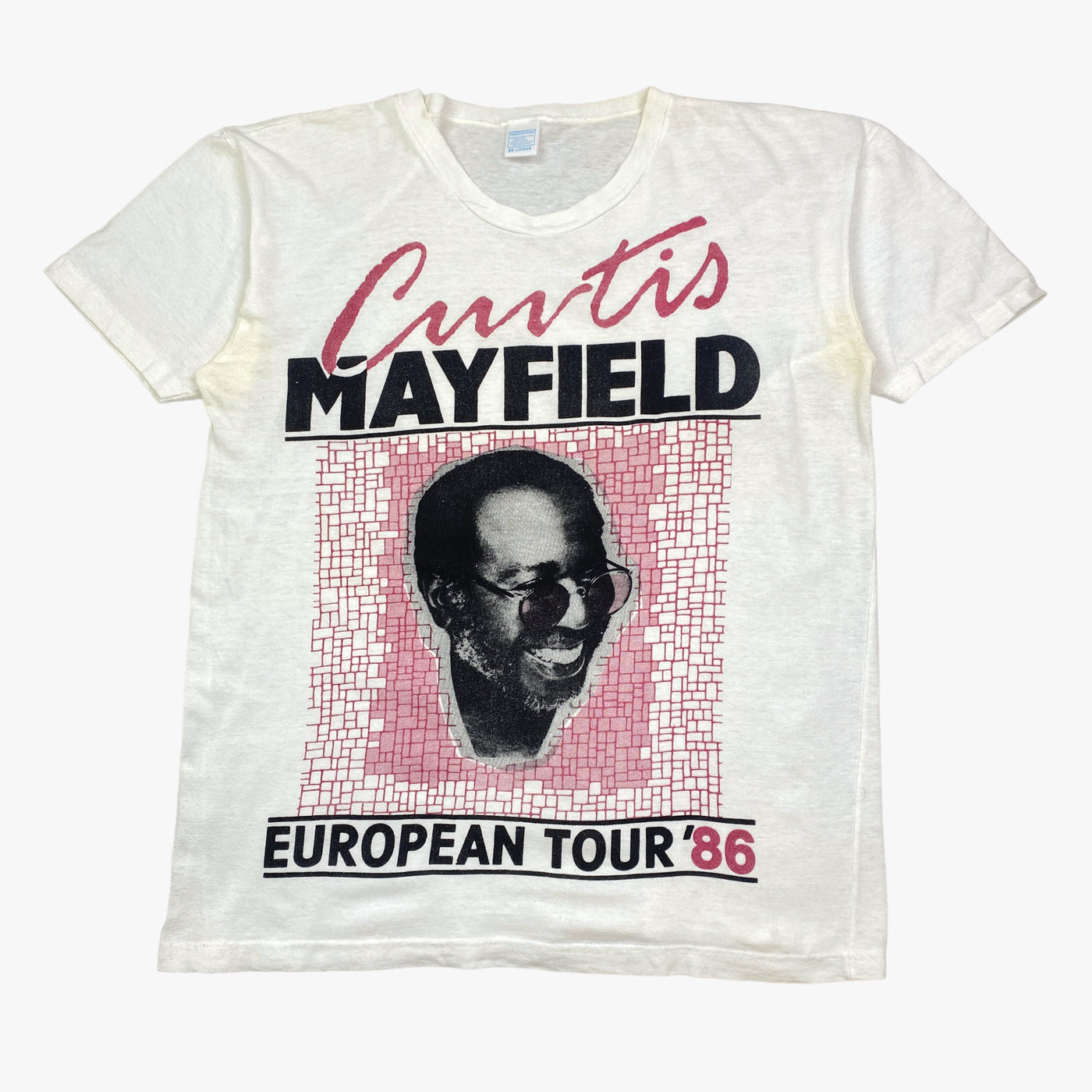 1986 CURTIS MAYFIELD T-SHIRT