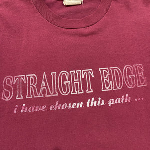 EARLY 00s STRAIGHT EDGE T-SHIRT