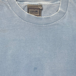 EARLY 90S FADED BLUE BLANK T-SHIRT