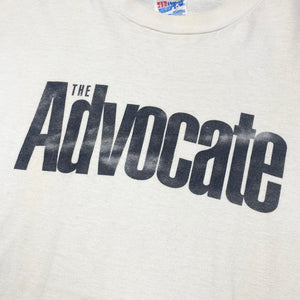 EARLY 90S THE ADVOCATE T-SHIRT