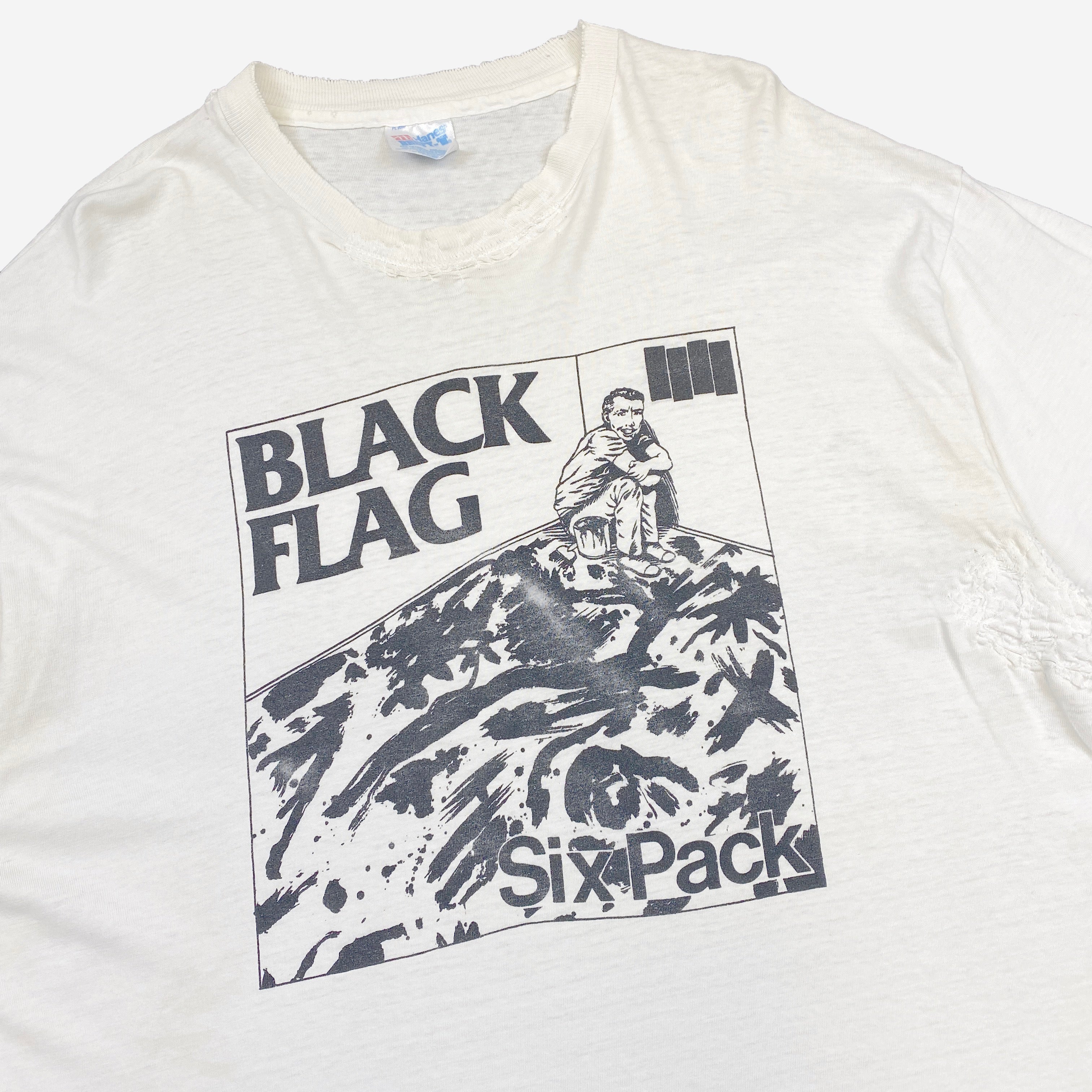 90s BLACK FLAG Six Pack バンドTシャツ XL punk