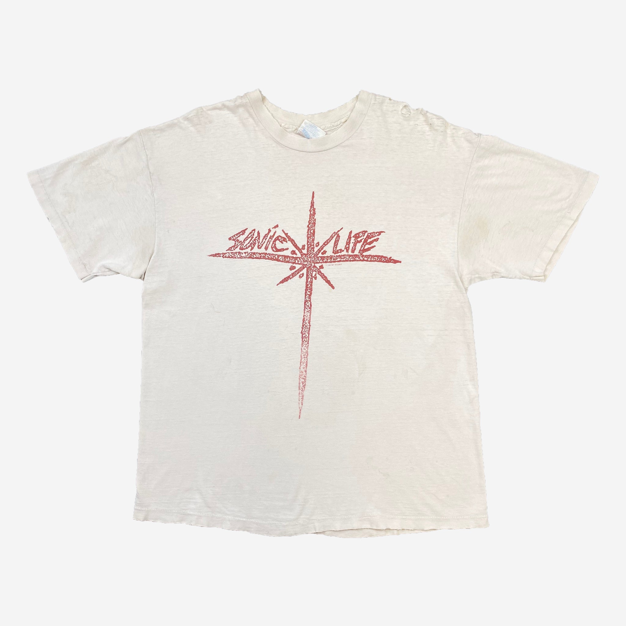SONIC YOUTH T-SHIRTS & MERCHANDISE ARCHIVE – JERKS™