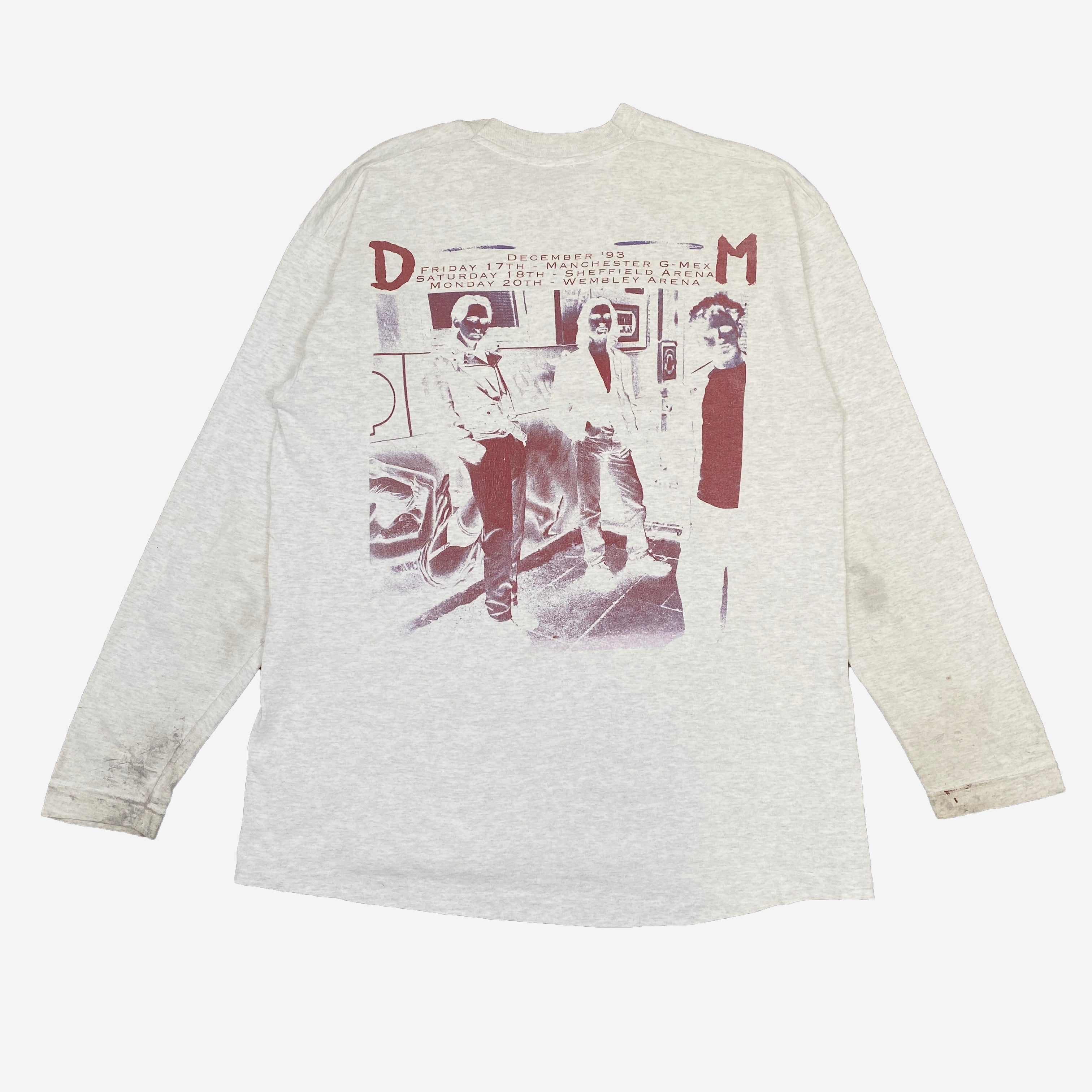 Depeche Mode: M / LongSleeve プリプロTeee DM Logo Wing World Tour 2023 Cities Long Sleeve – Depeche Mode US