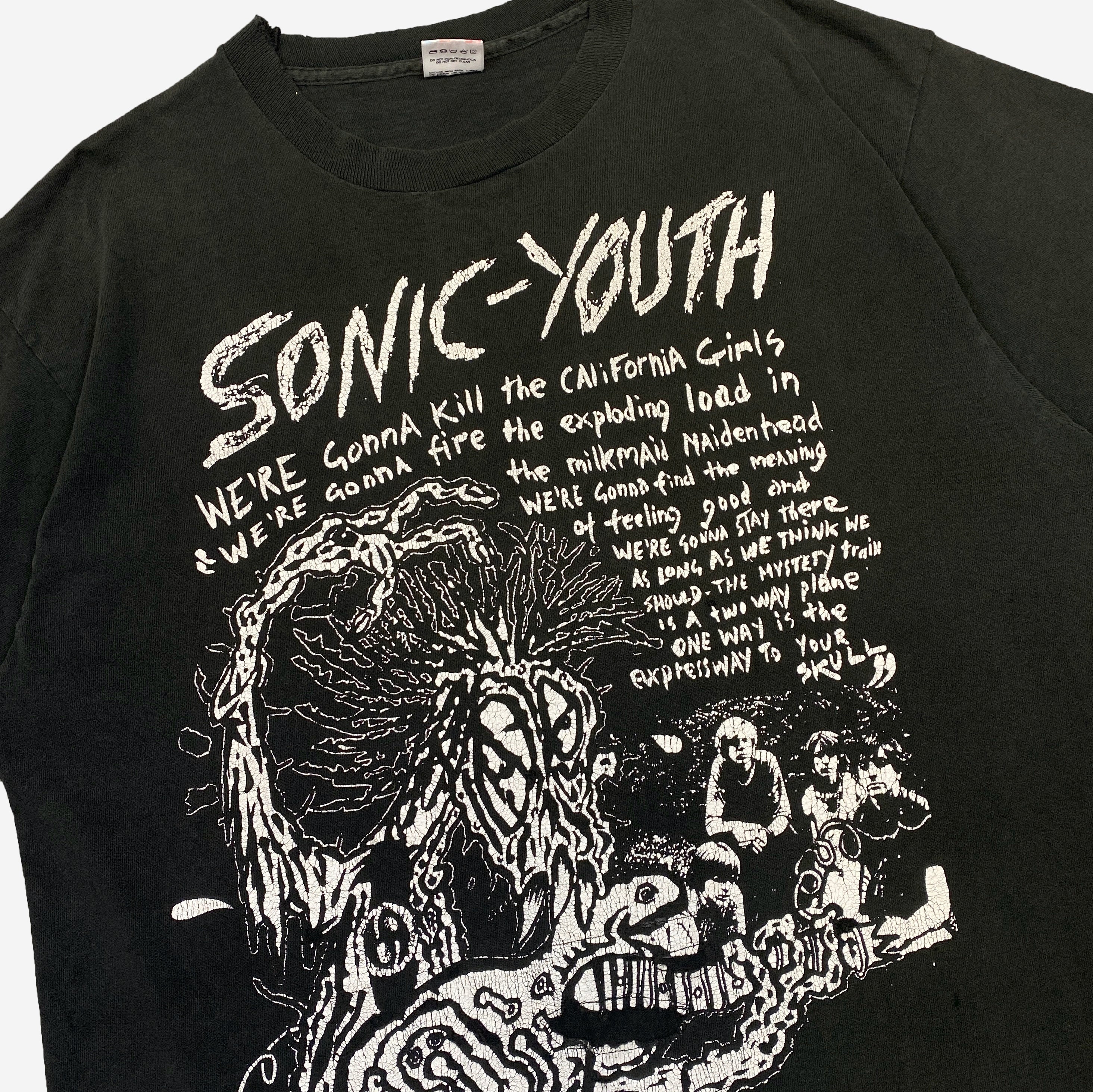 C. 1990 SONIC YOUTH T-SHIRT – JERKS™