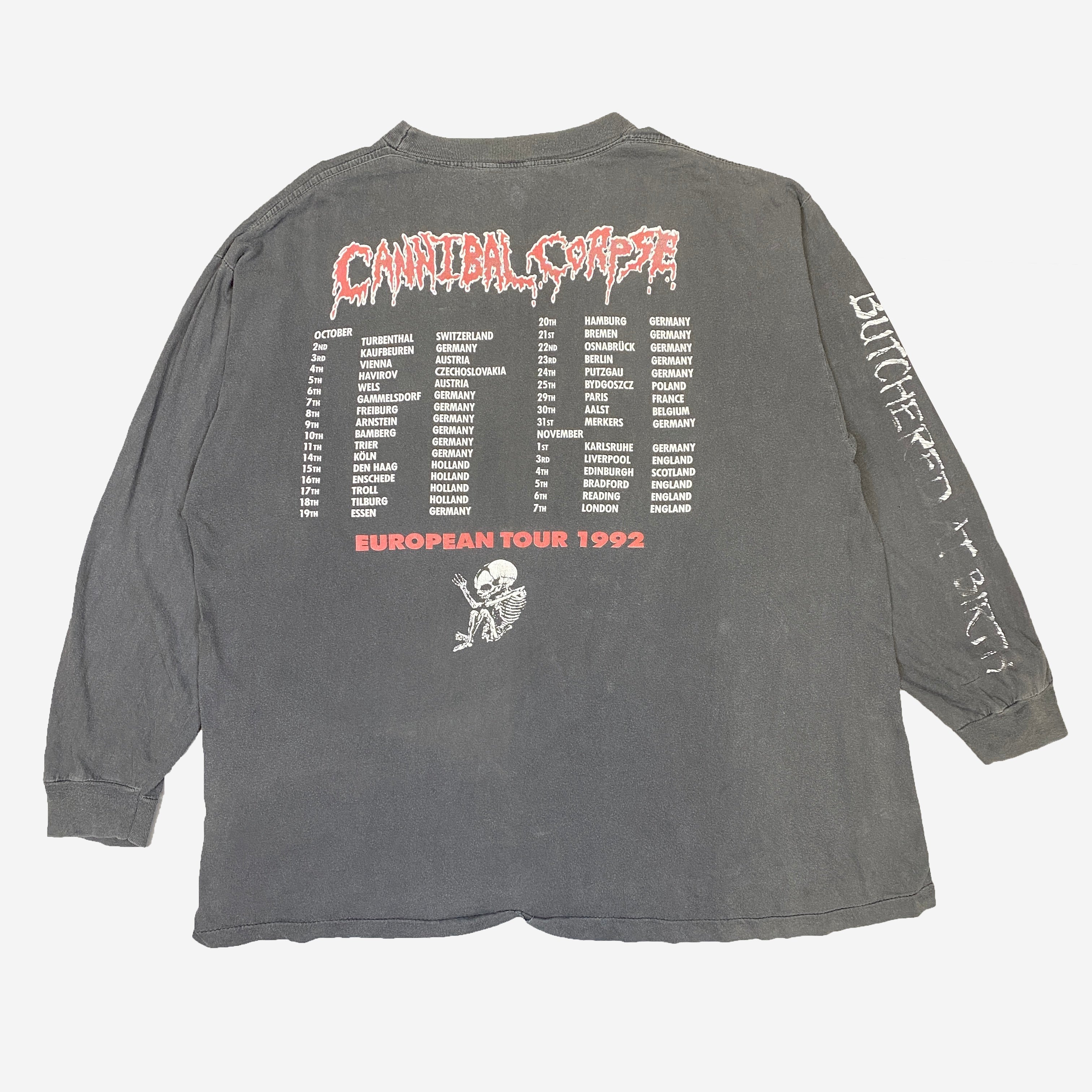 1992 Cannibal Corpse LONG SLEEVE – JERKS™