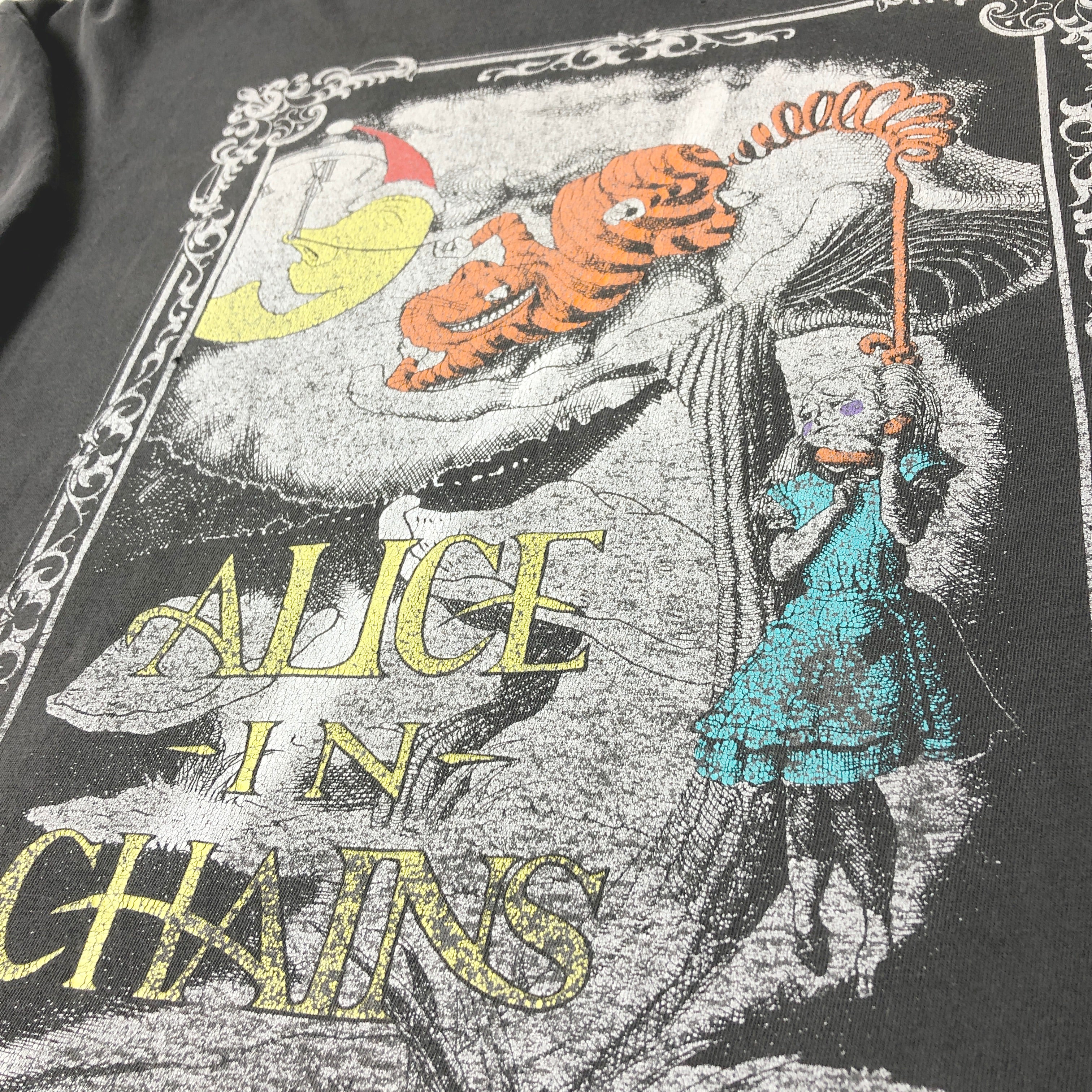 alice in chains alice in wonderland shirt