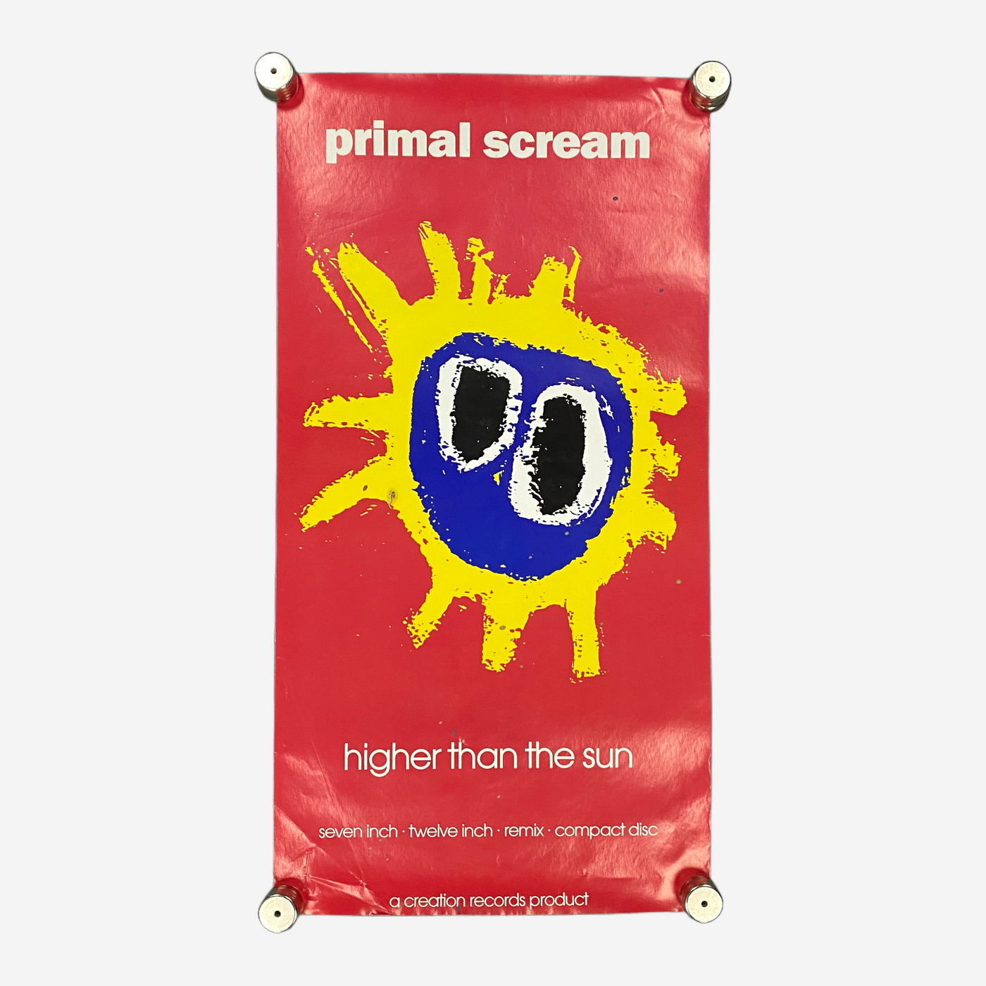 1991 PRIMAL SCREAM POSTER