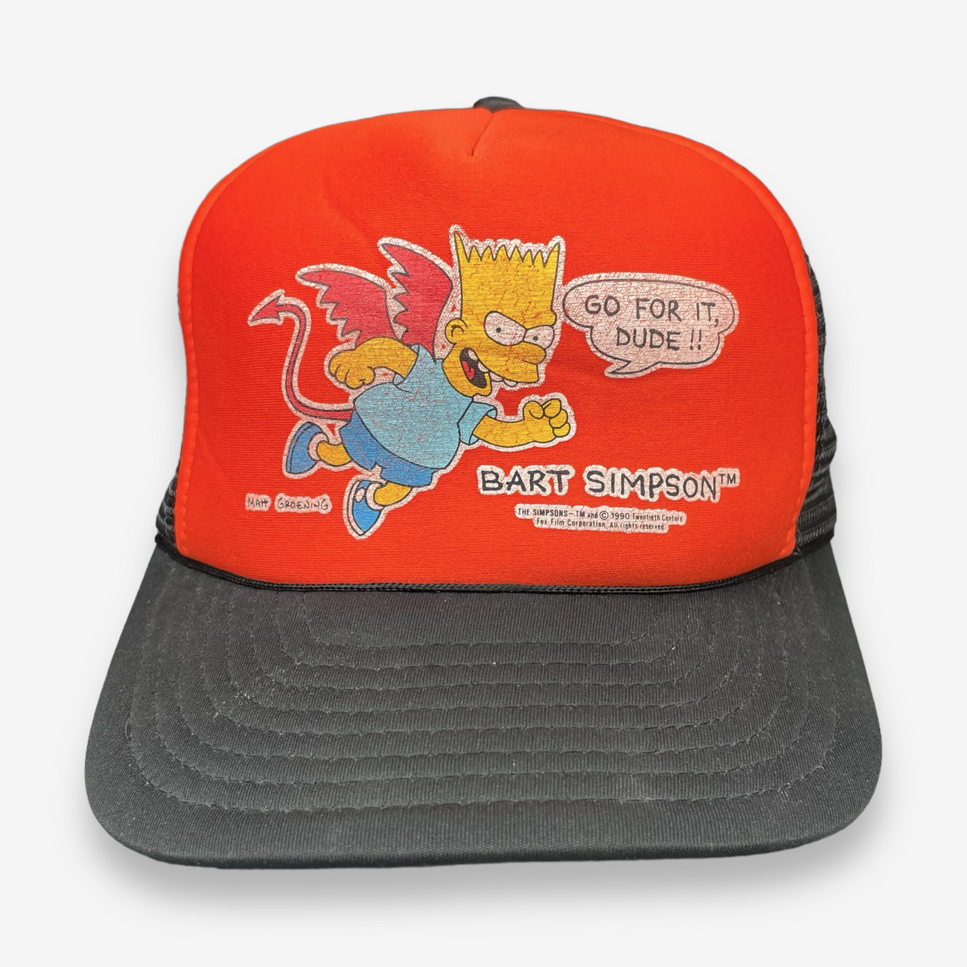 1990 BART SIMPSON CAP