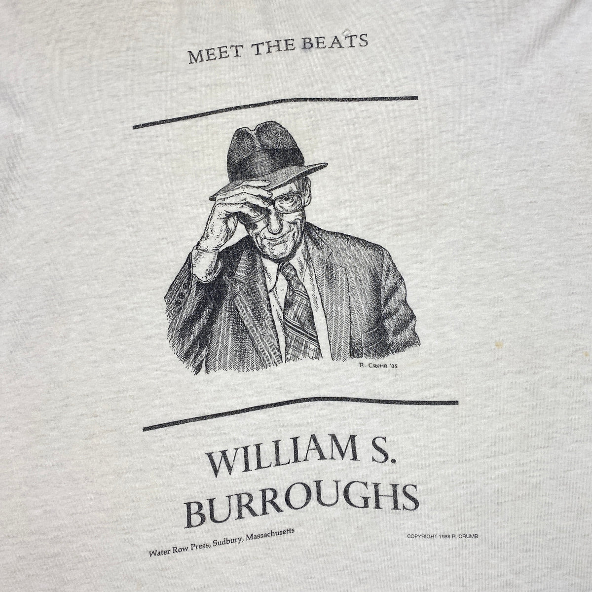 T-Shirt William Burroughs - Design Multicolore - Taille Unique Adulte - Neuf Avec étiquettes