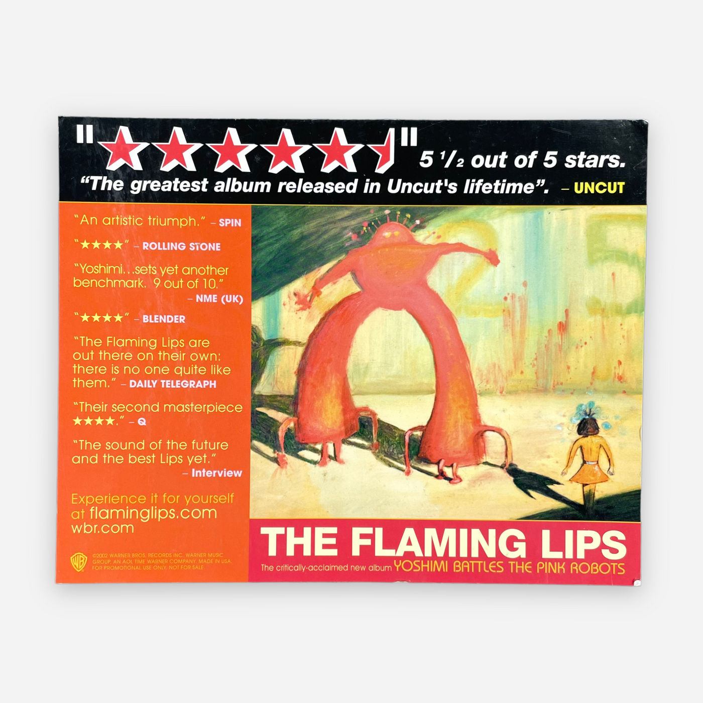 2002 THE FLAMING LIPS DISPLAY