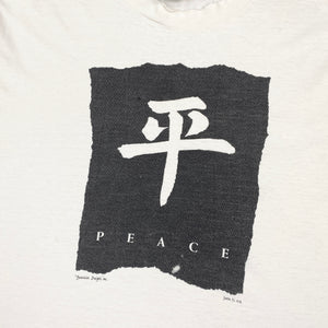 EARLY 90S CHINESE PEACE T-SHIRT