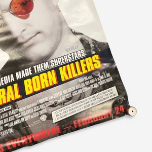 1994 NATURAL BORN KILLERS POSTER