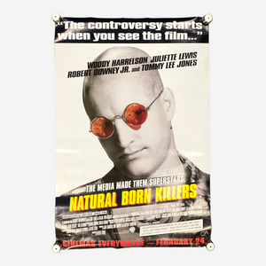 1994 NATURAL BORN KILLERS POSTER