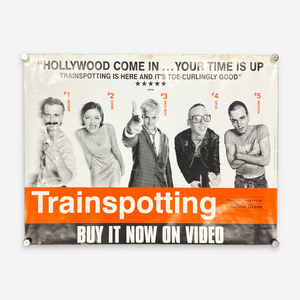 1996 TRAINSPOTTING POSTER