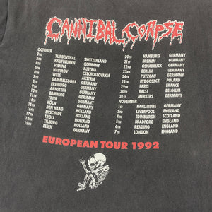 1992 CANNIBAL CORPSE T-SHIRT